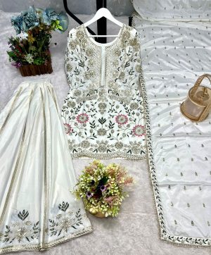 DHK 1354 B TRENDING PLAZZO SUITS MANUFACTURER