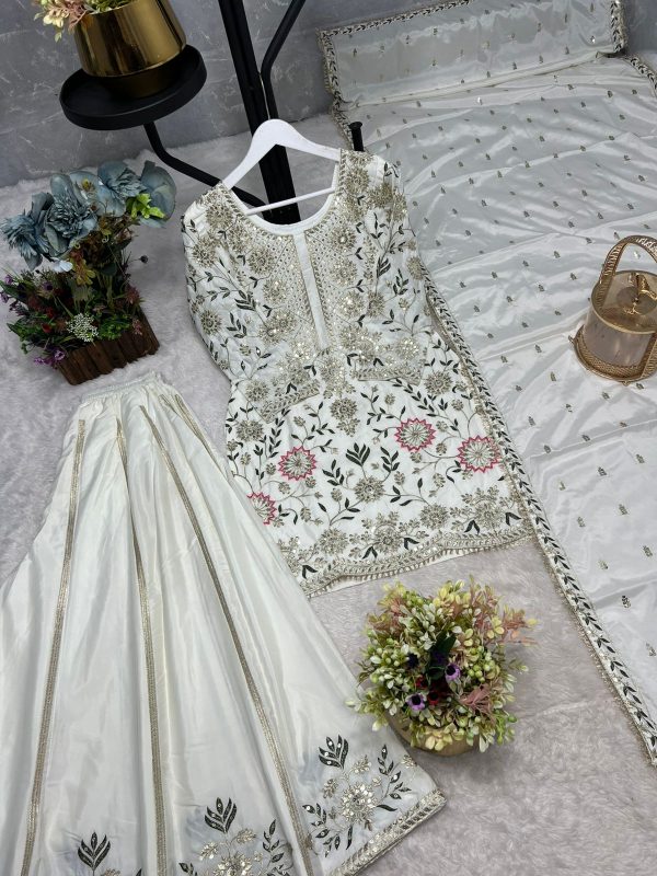 DHK 1354 B TRENDING PLAZZO SUITS MANUFACTURER