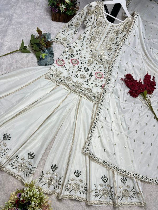 DHK 1354 B TRENDING PLAZZO SUITS MANUFACTURER