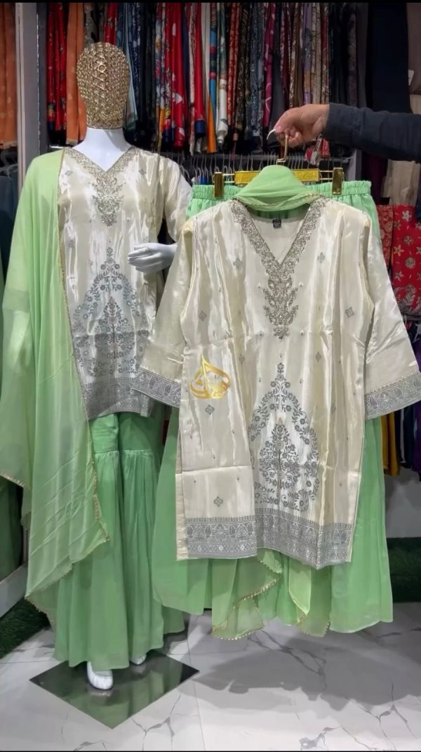 DHK 1355 DESIGNER SHARARA SUITS WHOLESALE