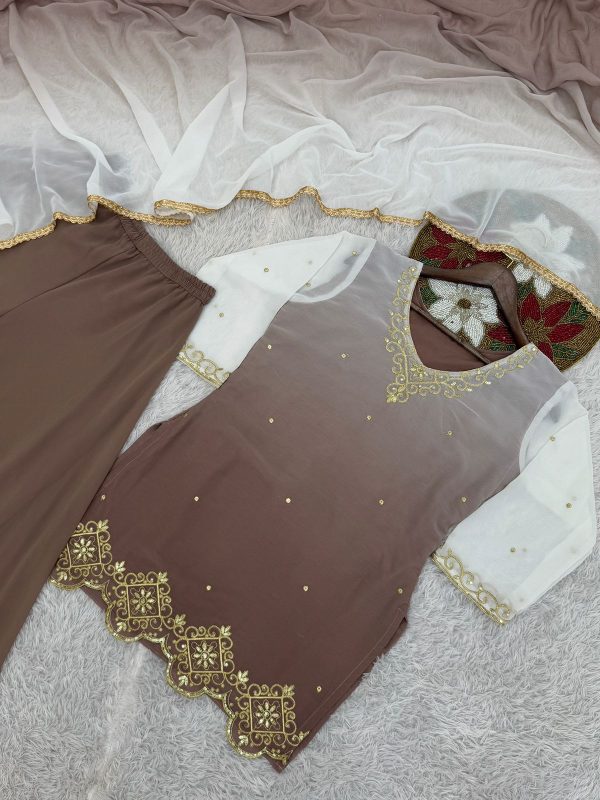 DHK 1361 A TRENDING PLAZZO SUITS WHOLESALE