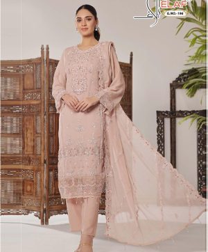 ELAF 196 GEORGETTE PAKISTANI SALWAR KAMEEZ