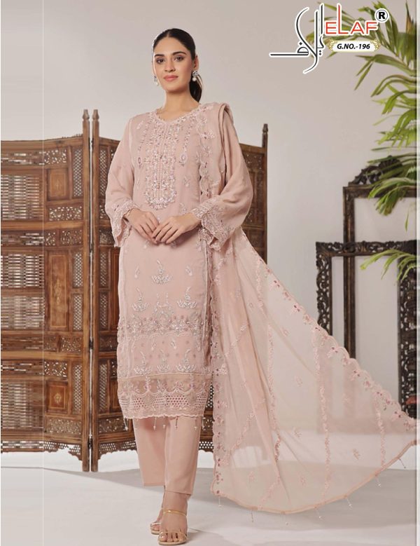 ELAF 196 GEORGETTE PAKISTANI SALWAR KAMEEZ