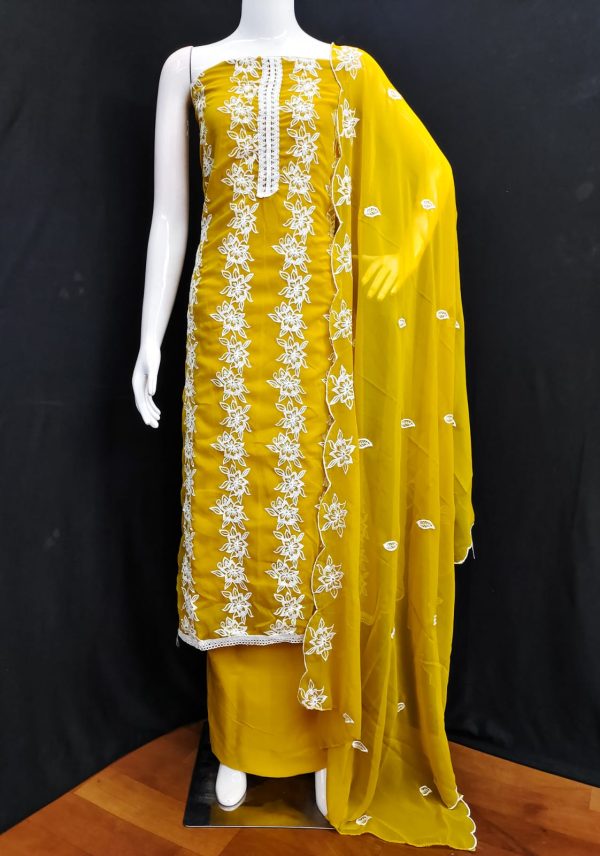 F 13 STUDIO GEORGETTE MATERIALS SALWAR SUITS