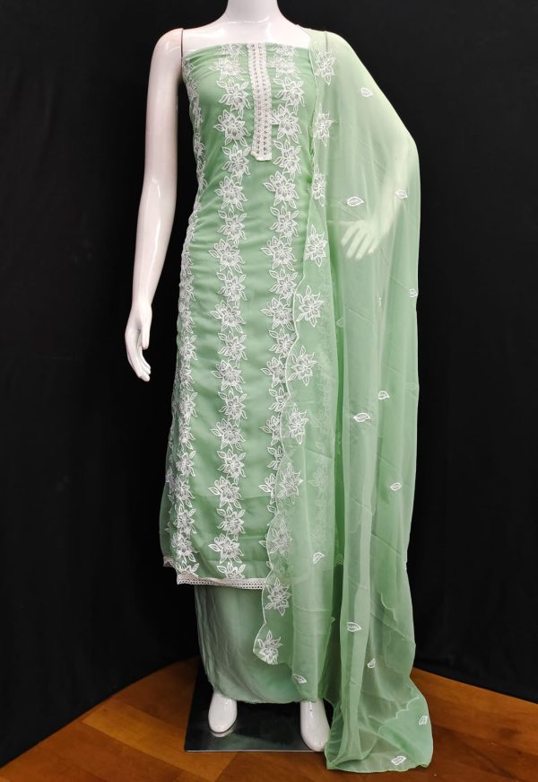 F 13 STUDIO GEORGETTE MATERIALS SALWAR SUITS