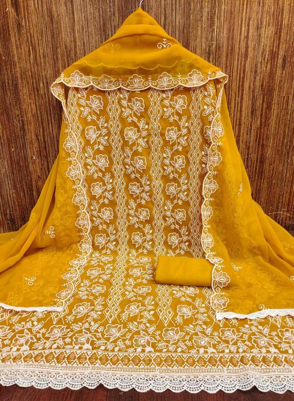 F 13 STUDIO GEORGETTE SUITS MATERIALS IN SURAT