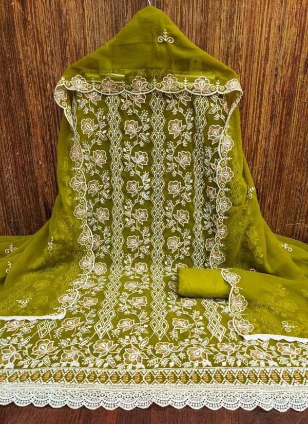 F 13 STUDIO GEORGETTE SUITS MATERIALS IN SURAT
