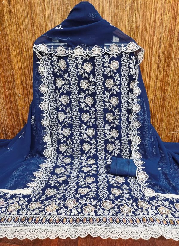 F 13 STUDIO GEORGETTE SUITS MATERIALS IN SURAT