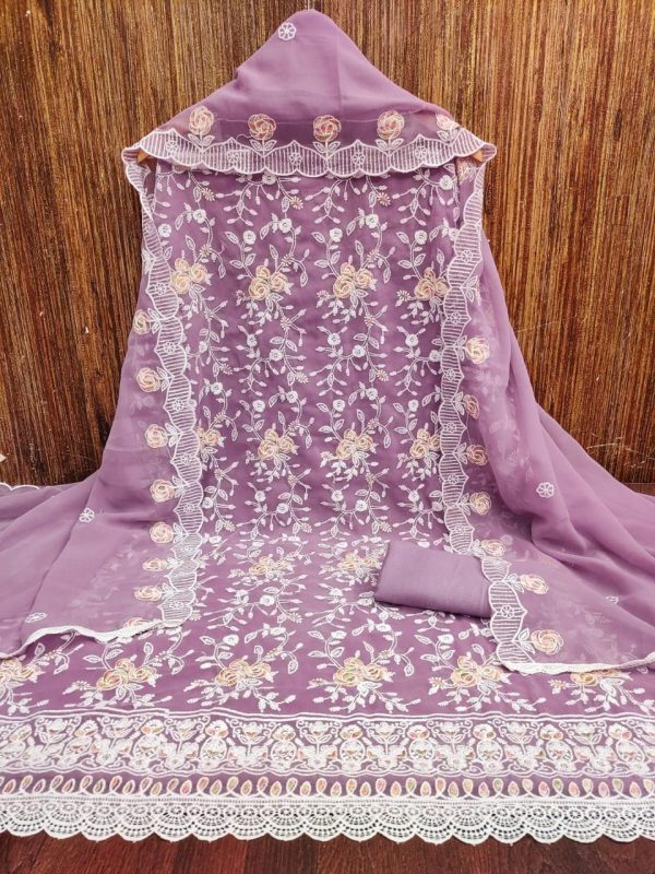 F 13 STUDIO GEORGETTE SUITS MATERIALS SUPPLIER
