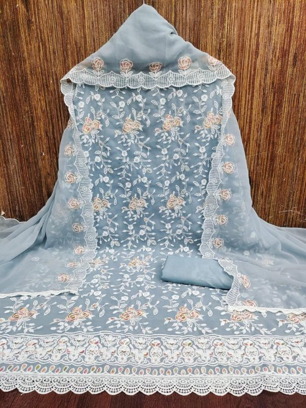 F 13 STUDIO GEORGETTE SUITS MATERIALS SUPPLIER