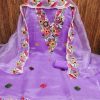 F 13 STUDIO ORGANZA SALWAR SUITS MATERIALS IN SURAT