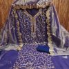 F 13 STUDIO ORGANZA SILK WORK SUITS MATERIALS