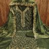 F 13 STUDIO ORGANZA SILK WORK SUITS MATERIALS