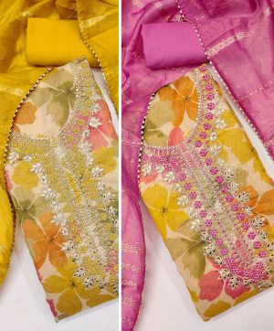 F 13 STUDIO SIMMER SILK SUITS MATERIALS IN SURAT
