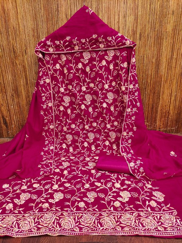 F 13 STUDIO VICHITRA SILK EMBROIDERY WORK MATERIALS