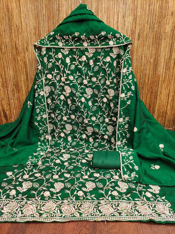 F 13 STUDIO VICHITRA SILK EMBROIDERY WORK MATERIALS