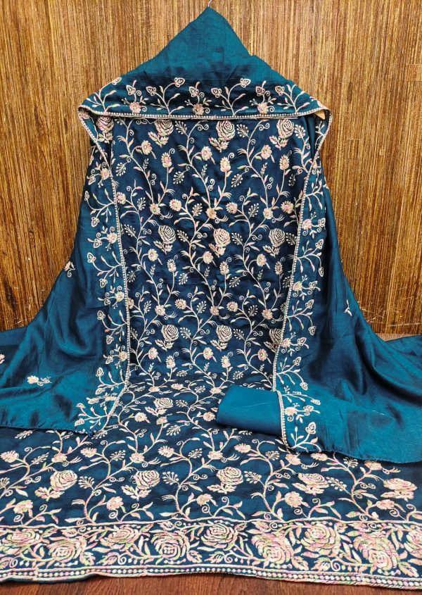F 13 STUDIO VICHITRA SILK EMBROIDERY WORK MATERIALS
