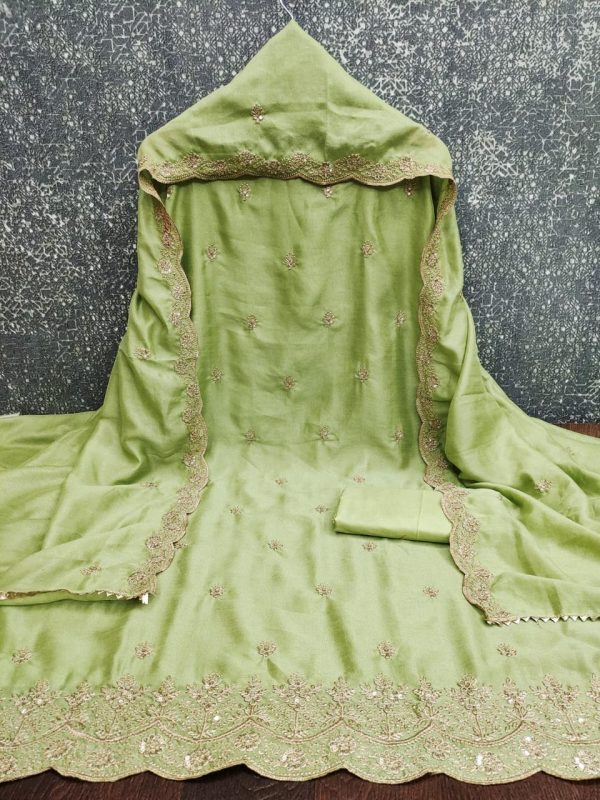 F 13 STUDIO VICHITRA SILK WORK MATERIALS IN SURAT