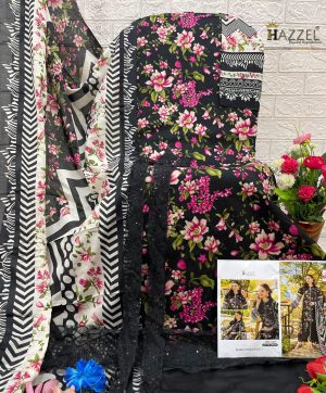 HAZZEL 0331 MARIA B KIRDAR VOL 1 COTTON SUITS