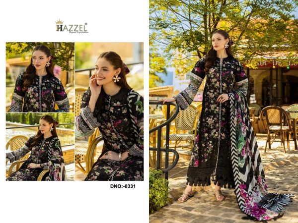 HAZZEL 0331 MARIA B KIRDAR VOL 1 COTTON SUITS