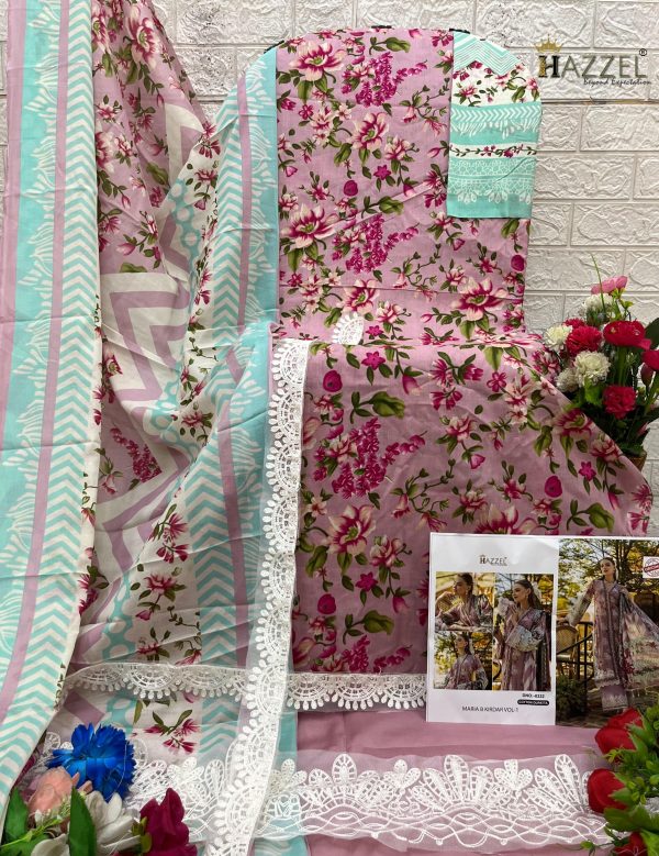 HAZZEL 0332 MARIA B KIRDAR VOL 1 COTTON SUITS