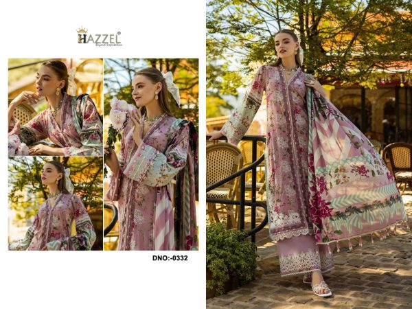 HAZZEL 0332 MARIA B KIRDAR VOL 1 COTTON SUITS