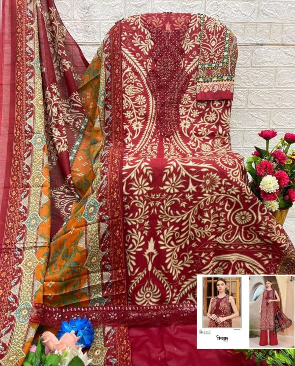HAZZEL 0340 KIRDAR VOL 2 COTTON SALWAR KAMEEZ