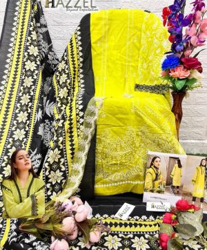 HAZZEL 0347 COTTN PAKISTANI SALWAR KAMEEZ