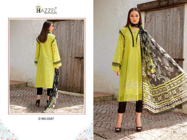 HAZZEL 0347 COTTN PAKISTANI SALWAR KAMEEZ