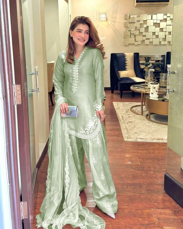 HK 1703 B DESIGNER FARSHI SALWAR SUITS WHOLESALE