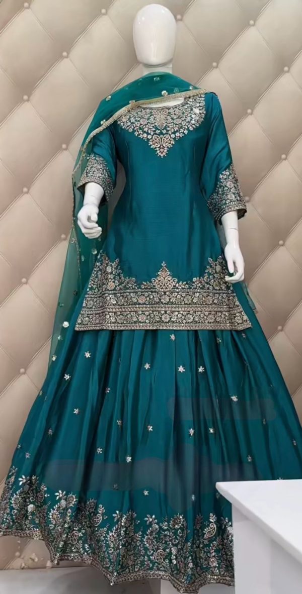 HK 1708 DESIGNER LEHENGA WHOLESALE IN INDIA