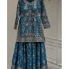 HK 1709 DESIGNER PLAZZO SUITS WHOLESALE