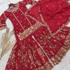 HK 1710 DESIGNER SHARARA SUITS WHOLESALE ONLINE