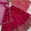 HK 1715 A B DESIGNER PLAZZO SUITS WHOLESALE