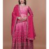 HK 1716 A DESIGNER CHINON SILK GOWN WHOLESALE