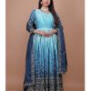 HK 1716 B DESIGNER CHINON SILK GOWN WHOLESALE