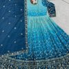 HK 1716 B DESIGNER CHINON SILK GOWN WHOLESALE