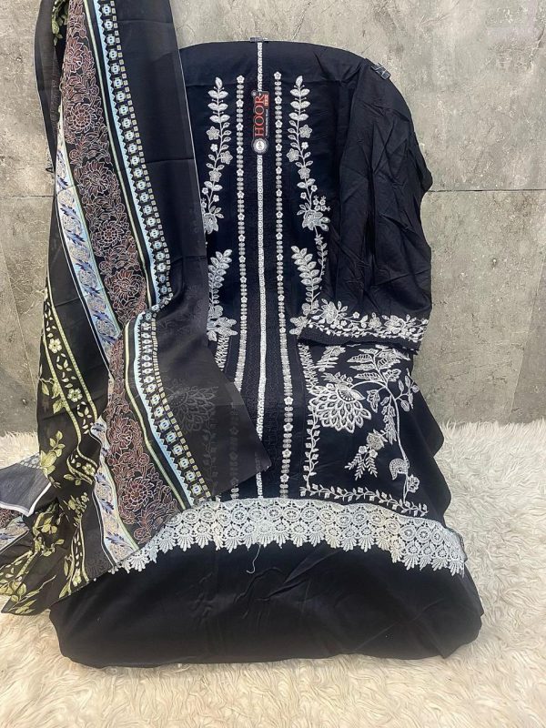 HOOR TEX H 376 C RAYON PAKISTANI SUITS ONLINE