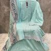HOOR TEX H 376 D RAYON PAKISTANI SUITS ONLINE