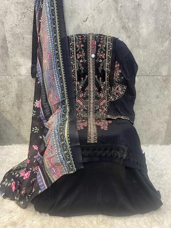HOOR TEX H 377 A PAKISTANI RAYON SALWAR SUITS