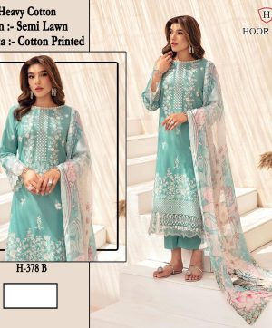 HOOR TEX H 378 B COTTON SALWAR KAMEEZ