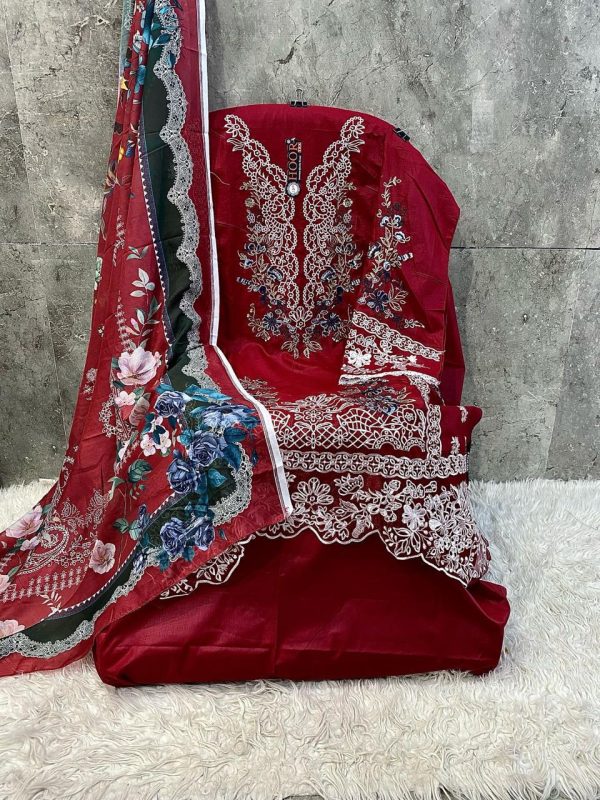 HOOR TEX H 380 C PAKISTANI COTTON SALWAR SUITS
