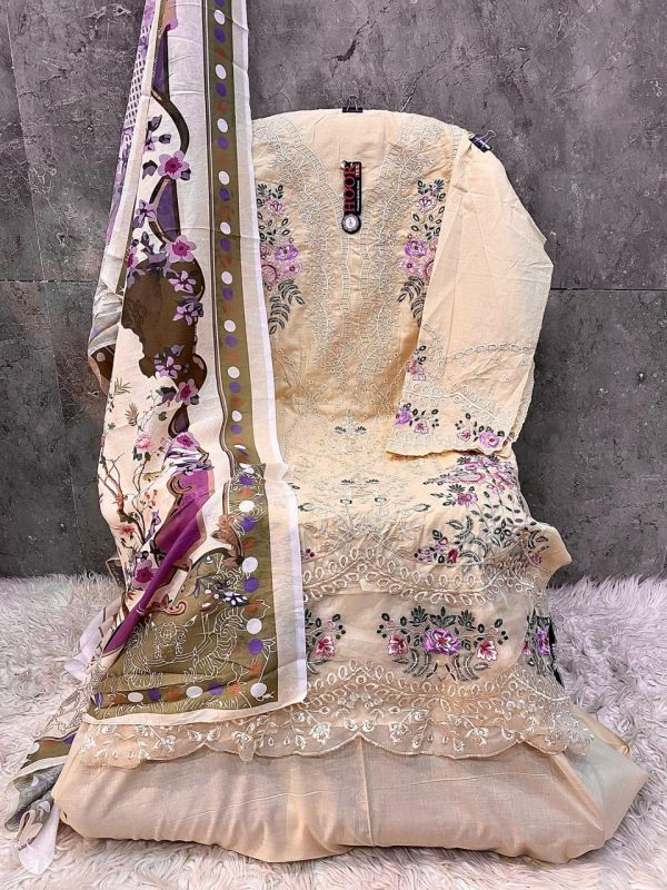 HOOR TEX H 383 A COTTON SALWAR KAMEEZ