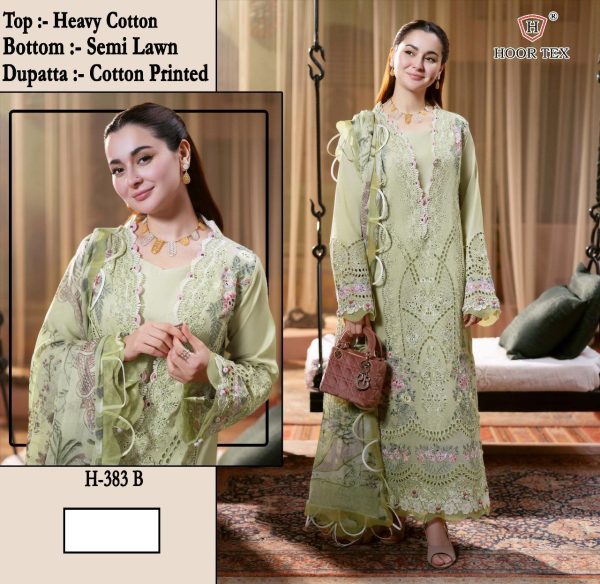 HOOR TEX H 383 B COTTON SALWAR KAMEEZ