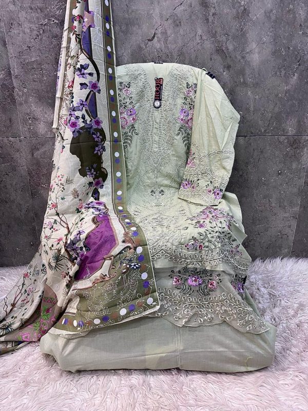 HOOR TEX H 383 B COTTON SALWAR KAMEEZ