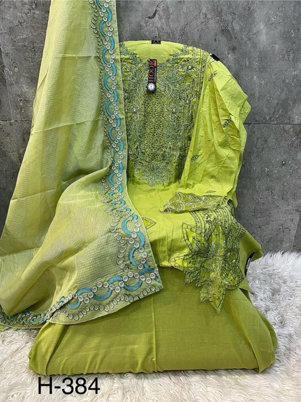 HOOR TEX H 384 A HEAVY COTTON SALWAR KAMEEZ