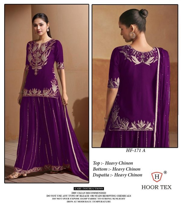 HOOR TEX HF 171 A READYMADE PAKISTANI SUITS