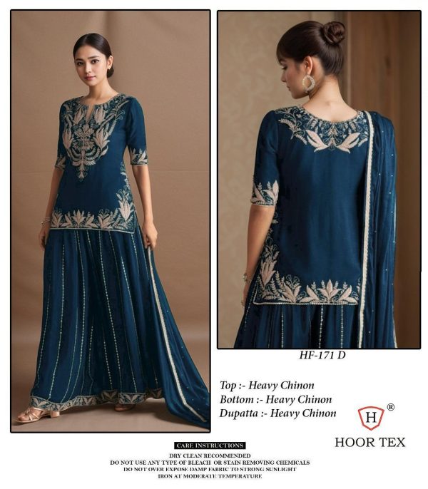 HOOR TEX HF 171 D READYMADE PAKISTANI SUITS