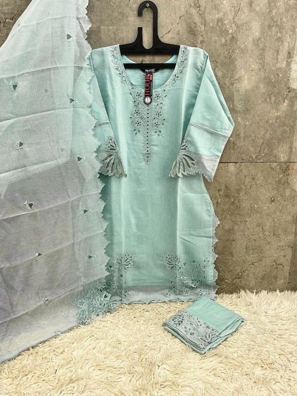 HOOR TEX HF 191 A B C D READYMADE PAKISTANI SUITS