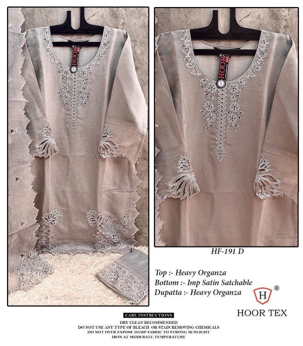HOOR TEX HF 191 A B C D READYMADE PAKISTANI SUITS